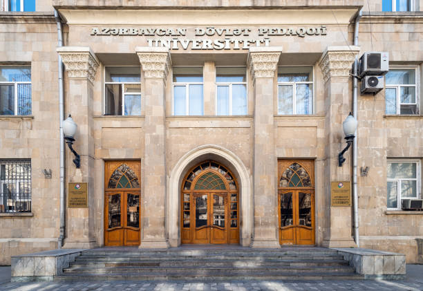 Azerbaycan Devlet Pedagoji Üniversitesi kampüs fotoğrafı, Bakü-Azerbaycan