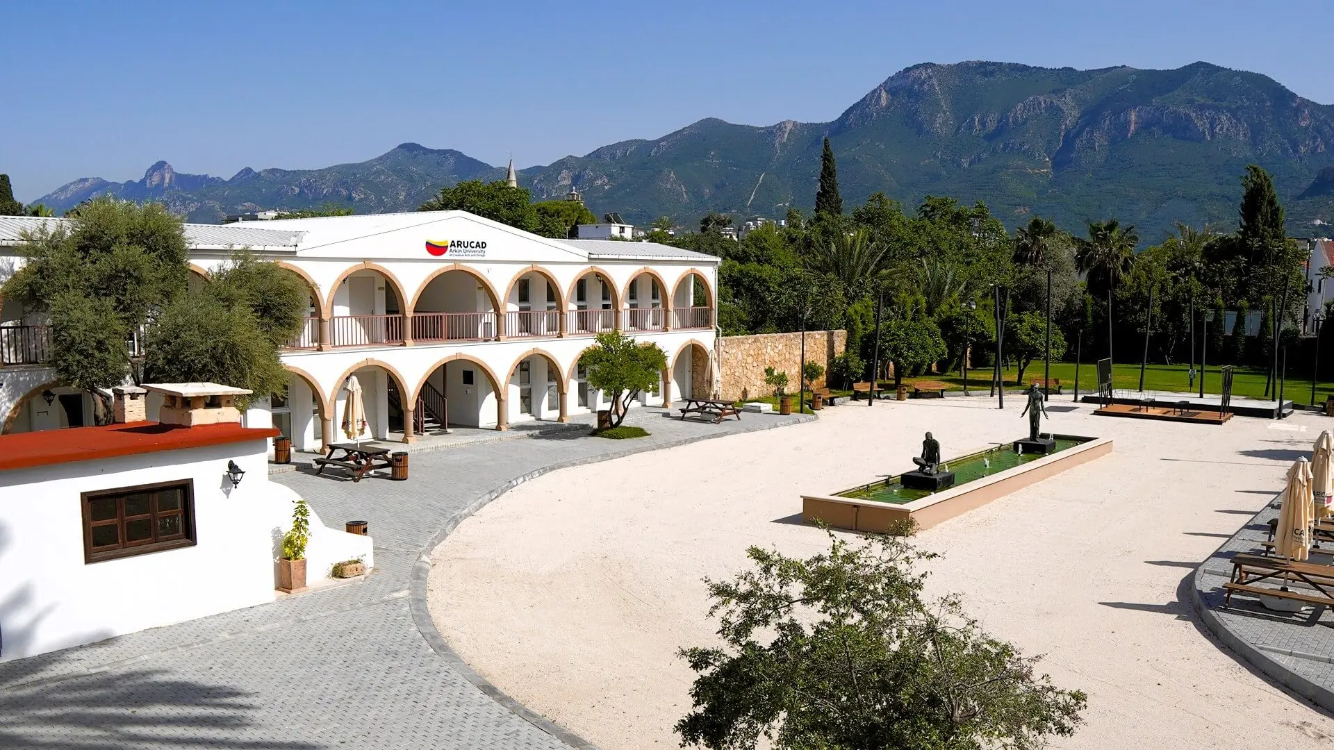 Arkın Yaratıcı Sanatlar ve Tasarım Üniversitesi kampüs fotoğrafı, KKTC-Girne