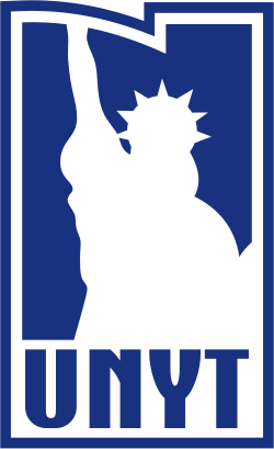 Tiran New York Üniversitesi (Tiran-Arnavutluk) logosu